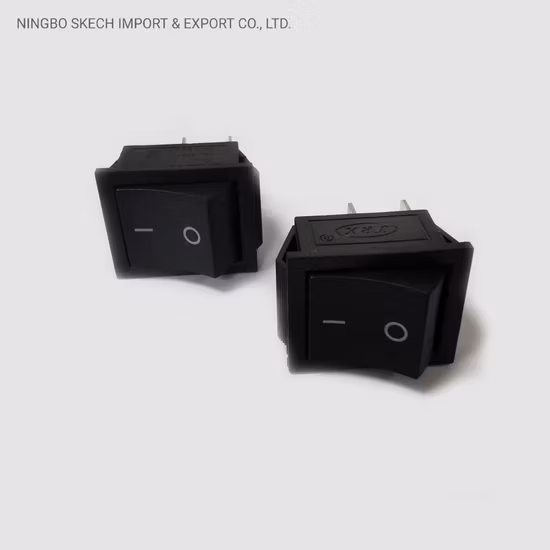 Interruttore a pulsante on-off per montaggio a pannello Dpst T85 16A Connettori a 4 pin Interruttore a bilanciere 4 pin/6 pin (serie KCD4)