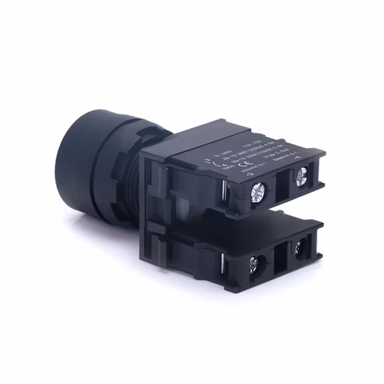La165-B8-11cxs Interruttore a pulsante grande in plastica a tre posizioni, 1 normalmente aperta e 1 normalmente chiusa, con autobloccaggio